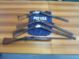 fucili rubati Montefranco