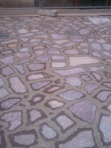pavimentazione Piazza dell'Olmo