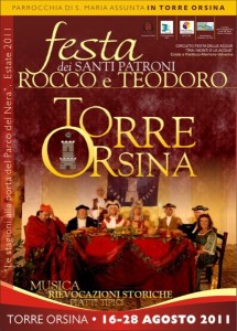 SPETTACOLO, MUSICA E GASTRONOMIA – Festa dei Santi Patroni Rocco e Teodoro