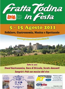 GASTRONOMIA, MUSICA E SPETTACOLO – Fratta Todina in Festa