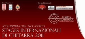 MUSICA – Stages Internazionali di Chitarra 2011