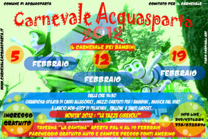 SPETTACOLO – Carnevale di Acquasparta 2012