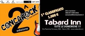 Esito eliminatorie CONCAROCK 2^Edizione @ Tabard Inn