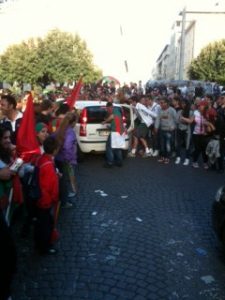 Ternana in B, video e foto della festa in città