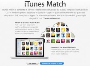 iTunes Match arriva in Italia: come usare il nuovo servizio di Apple