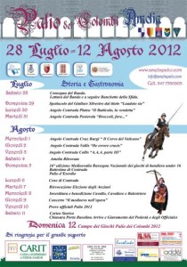 SPETTACOLO E GASTRONOMIA – Palio dei Colombi