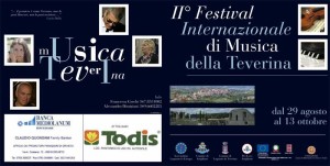 MUSICA – II° Festival Internazionale di Musica della Teverina