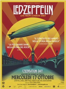 Arriva nelle sale il film del concerto ”Celebration Day” dei Led Zeppelin