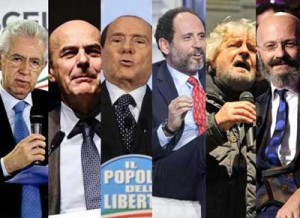 Elezioni 2013, instant poll: centrosinistra avanti, boom Movimento 5 Stelle, flop Monti