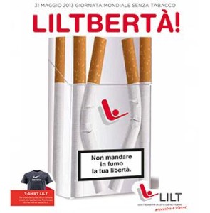 Giornata mondiale senza tabacco: le iniziative della Lilt Terni in programma venerdì 31 maggio