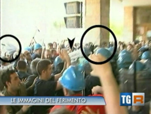 Scontri a Terni, nuovo video Rai: ombrello distante da Di Girolamo. Sindaco: ”Accertare responsabilità”