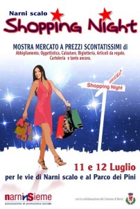 ”Shopping Night”: per due giorni a Narni Scalo negozi aperti fino a mezzanotte
