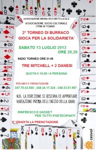 Terni, torneo di Burraco per beneficenza: iniziativa di associazioni Bruna Vecchietti e I Pini