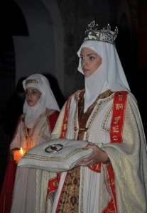 Dama della Corsa all’anello di Narni vince concorso di bellezza medievale