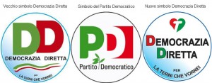 Terni, elezioni 2014, simbolo troppo simile a quello del Pd: Democrazia Diretta lo sostituisce