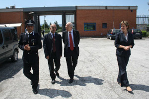 Terni, sottosegretario Bocci e prefetto Bellesini in visita al carcere di Sabbione