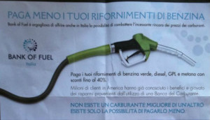 Benzina, sconti del 40% con prepagata Bank of Fuel: è una truffa?