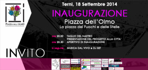 Terni, dopo le polemiche su ”Batman” arriva l’inaugurazione di piazza dell’Olmo