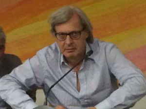 Vittorio Sgarbi a Terni, ha parlato di arte e ambiente. Lui e Daverio informati su Villa Palma