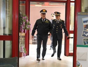 Generale Italia centrale in visita a guardia finanza Terni: ”Comprensione verso contribuenti”