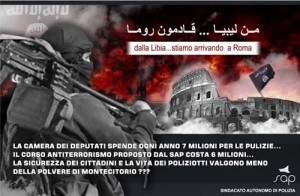 Terni, al semaforo poliziotti al posto dei lavavetri: iniziativa del sindacato Sap
