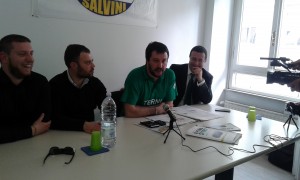 Terni, Salvini inaugura sede Lega: “Alle prossime elezioni un nostro candidato sindaco”