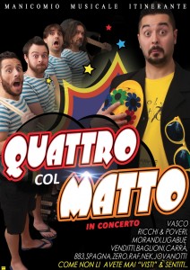 I ternani Quattro col Matto all’esordio discografico: ecco “Beppe il direttore”