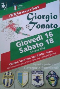 Terni, da giovedì via al “Memorial Giorgio Tonato”, per gli Esordienti